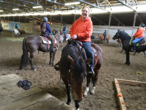 karen Feather Butlerhill riding clinic