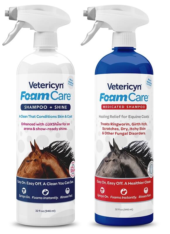 Vetericyn FoamCare Equine Shampoo