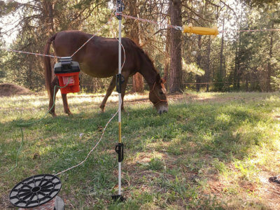 portable electric fence
